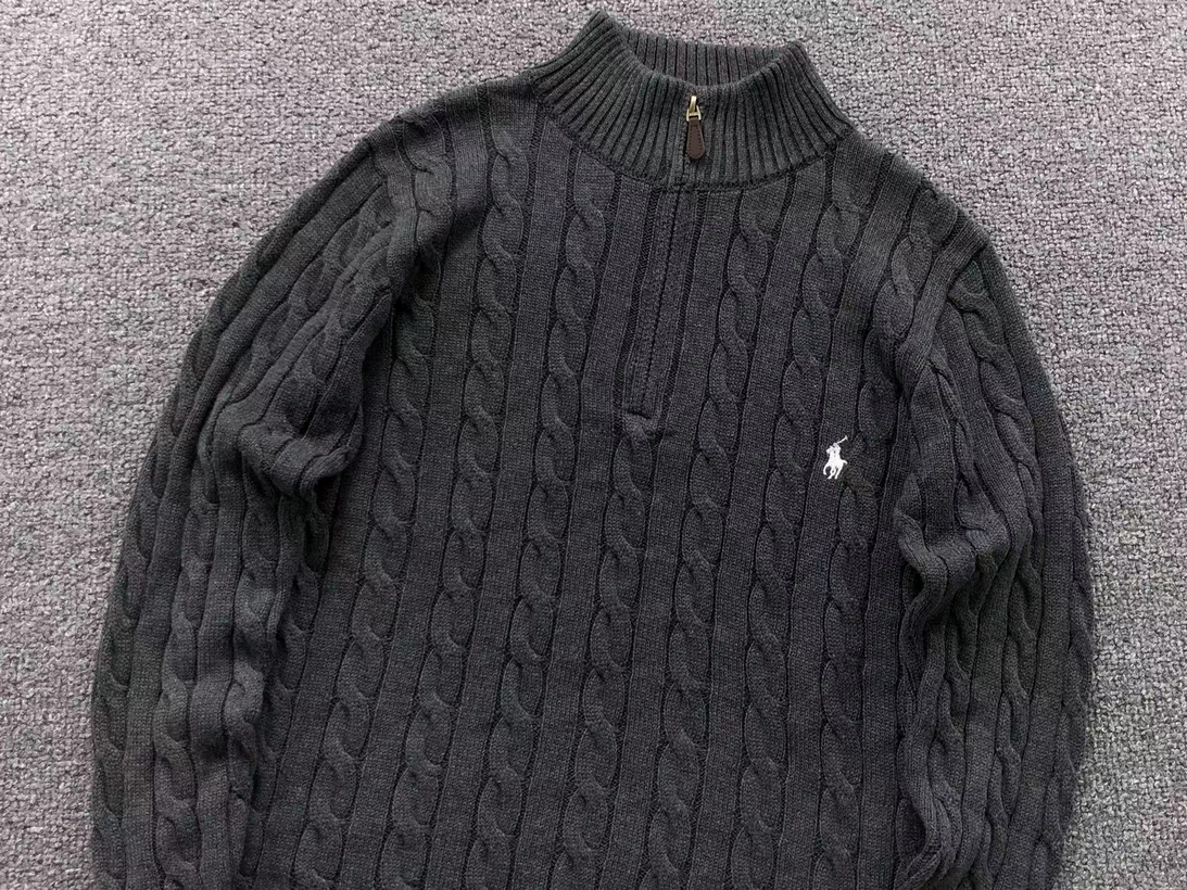 ANURA - RL KNIT POLO SWEATER