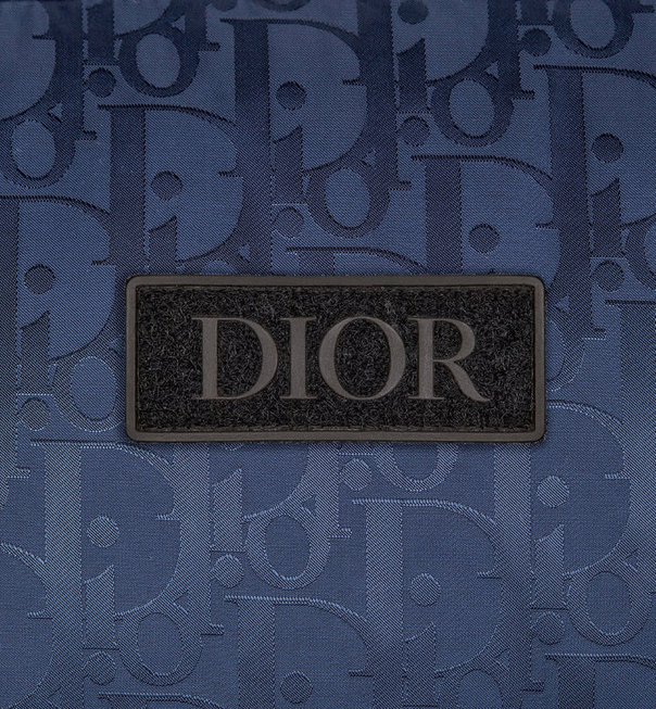 D OBLIQUE - PUFFER BLAU