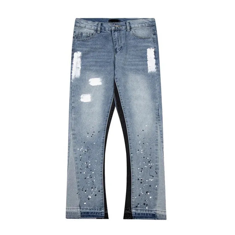 SARY - FLARED DENIM JEANS