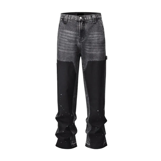 NERO - FLARED CARPENTER JEANS