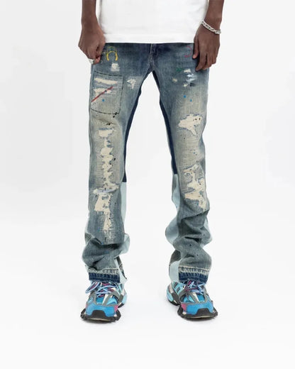 ERA - FLARED DENIM JEANS