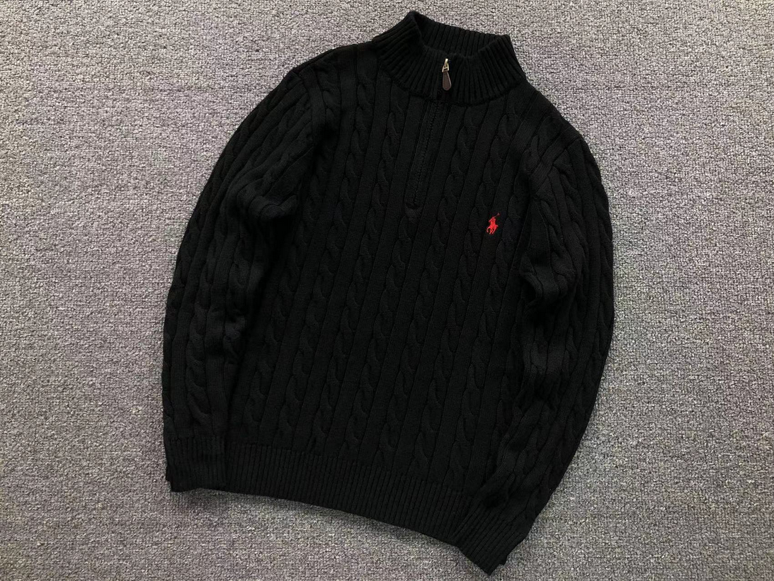 ANURA - RL KNIT POLO SWEATER