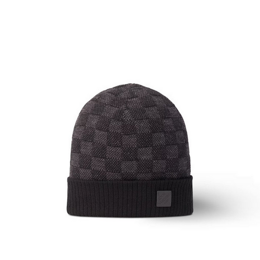LOUIS V - BEANIE SCHWARZ